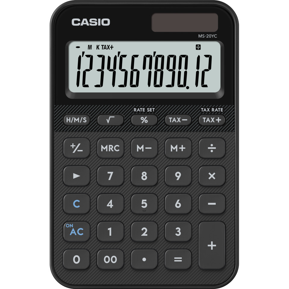 Taschenrechner, Casio, Kalkulator, Digitalanzeige, Tastenfeld