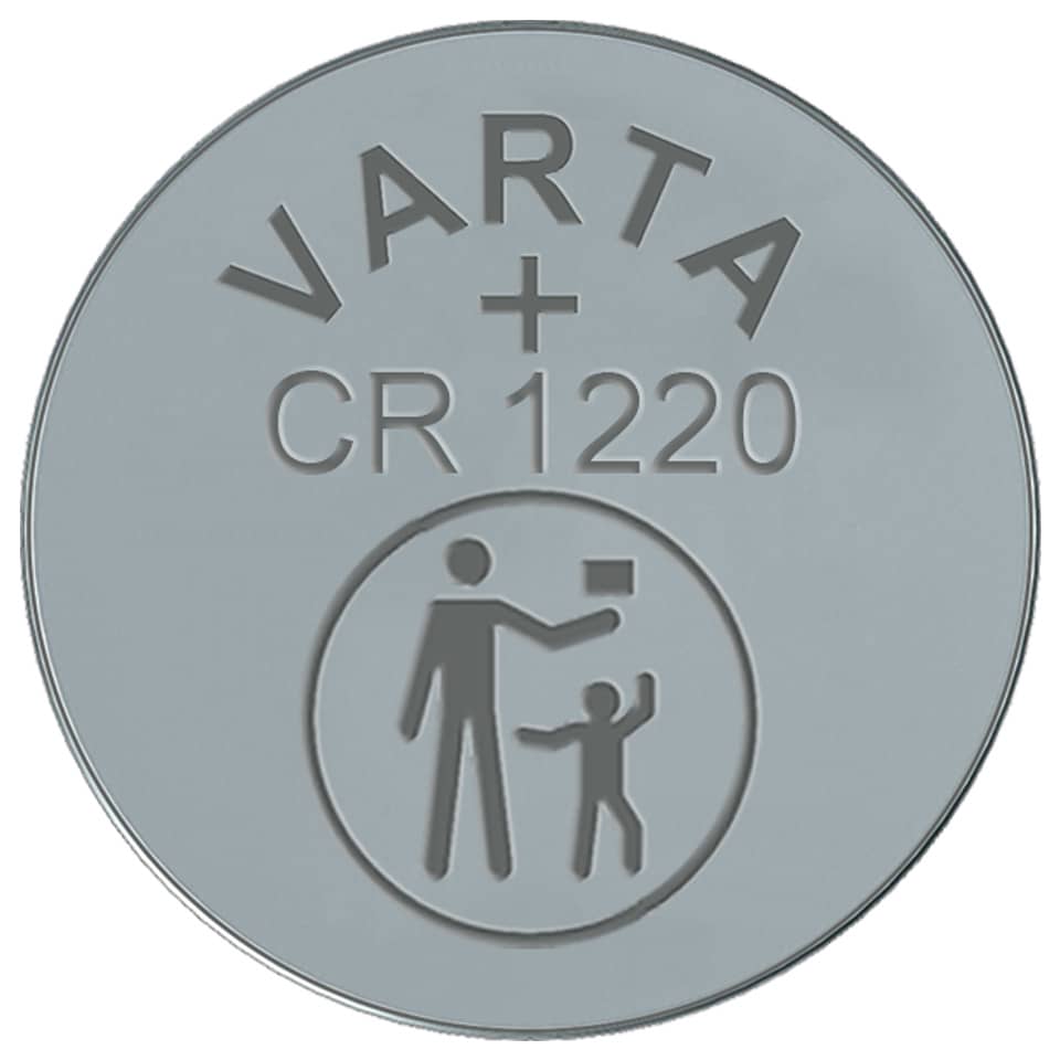 coin, Abzeichen, Sicherheitssymbol, Variante CR1220, kein Markenname