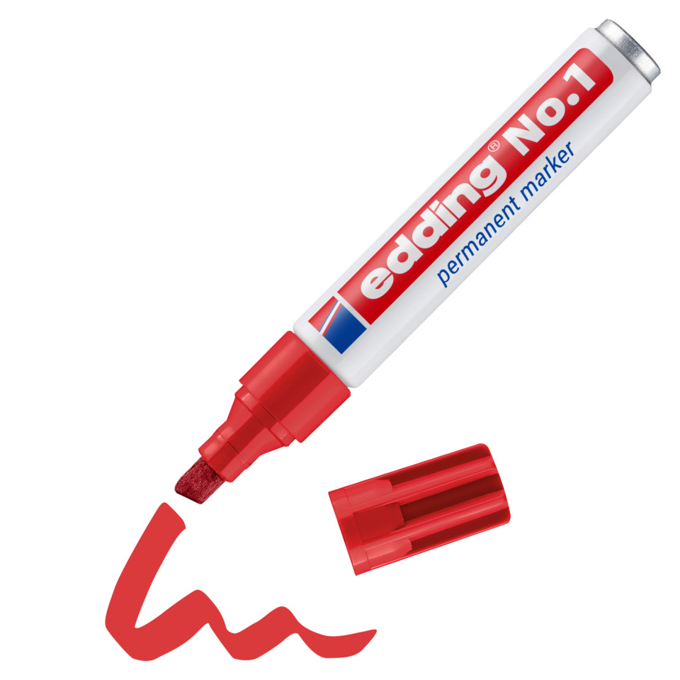 Permanentmarker, Marker, Red, Lippe, Kunstlinie