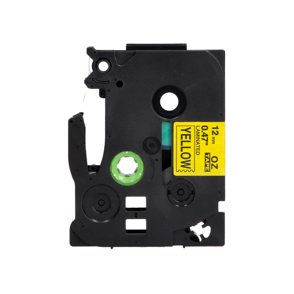 Tonband-Kassette, Magnetband, Tape-Laufwerk, Laufwerkskomponente, Gelbe Warnung