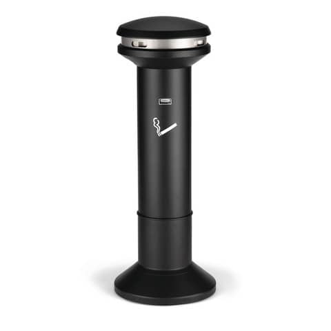 Standaschenbecher Infinity 25,4l schwarz RUBBERMAID FG9W3400BLA