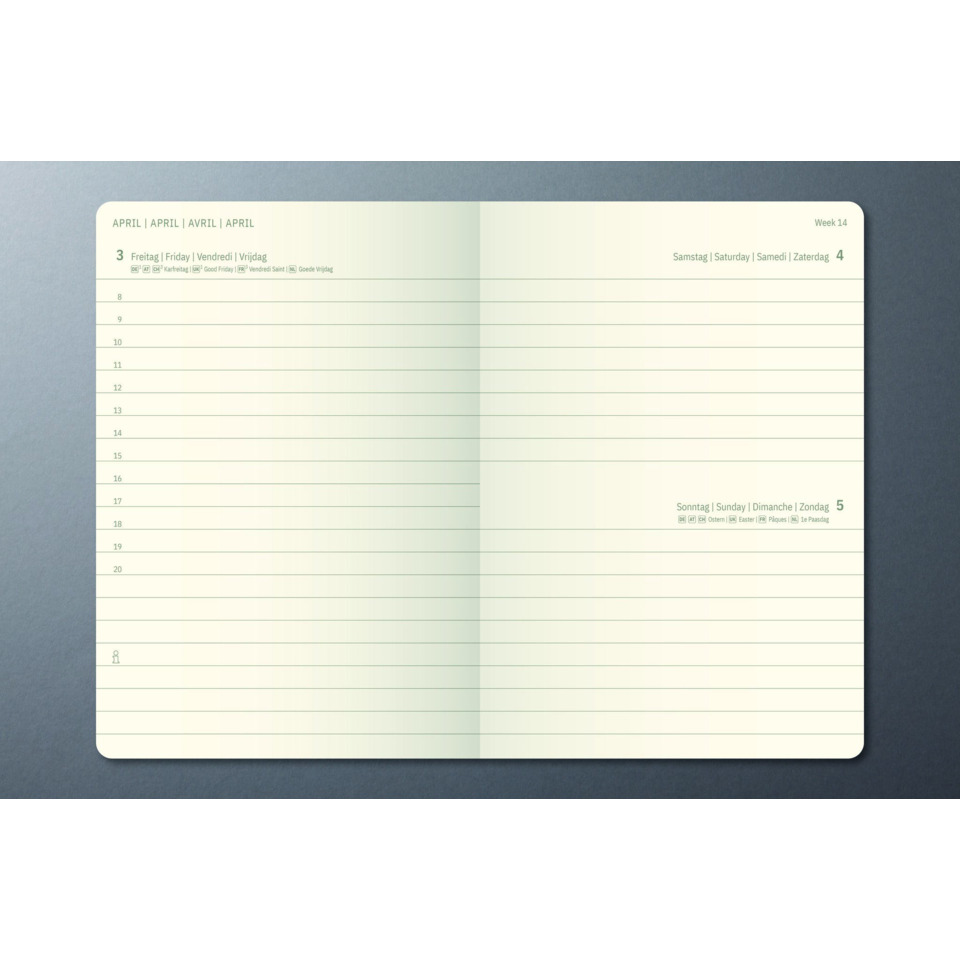 kalender, woche, tagesplaner, linienlayout, softcream