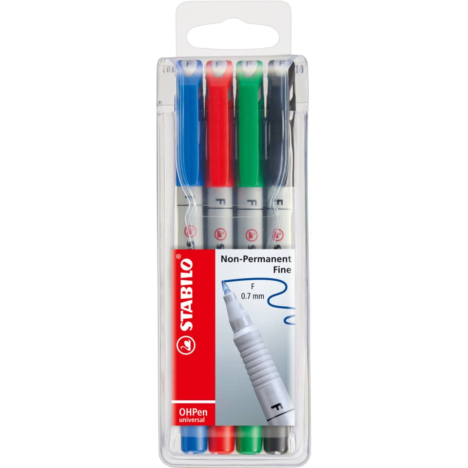 Marker set, Feiner Punkt, Kugelschreiber?