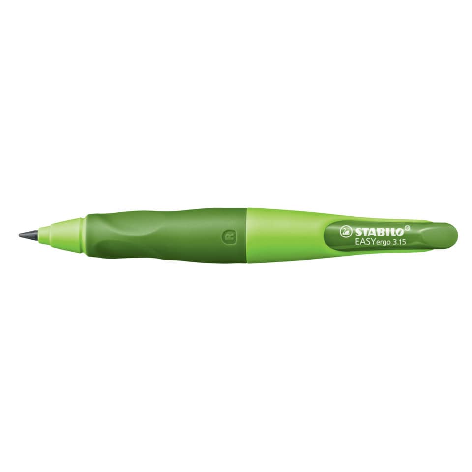 spitze-nach-farben, bleistift-spitze, kugelschreiber-tip, grün-pen, sta-bilo-easygro-3.15