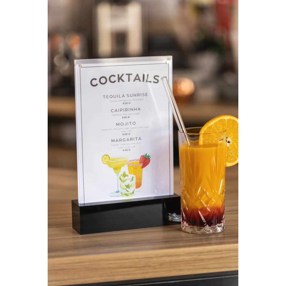 Cocktails, Getränk, Glas, Orangensaft, Bar-Setup