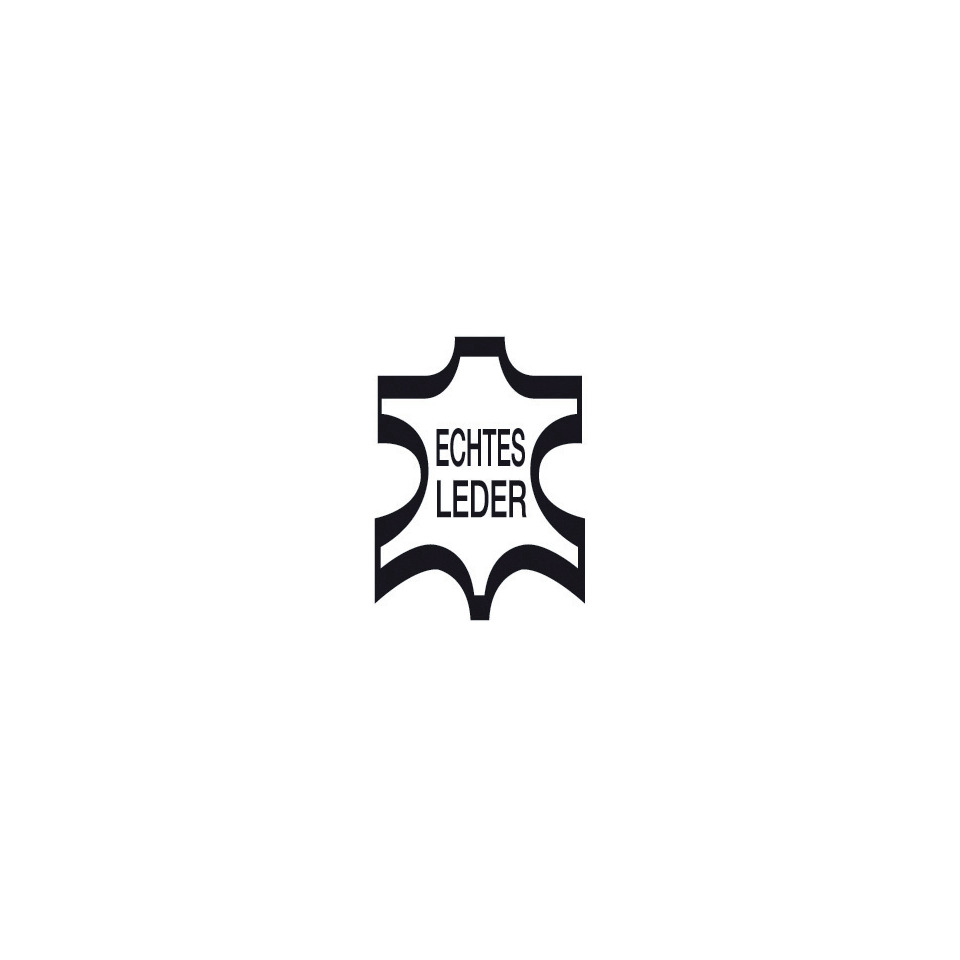Leder, Echtes Leder, Patches, Kleeblatt-Form, Logo
