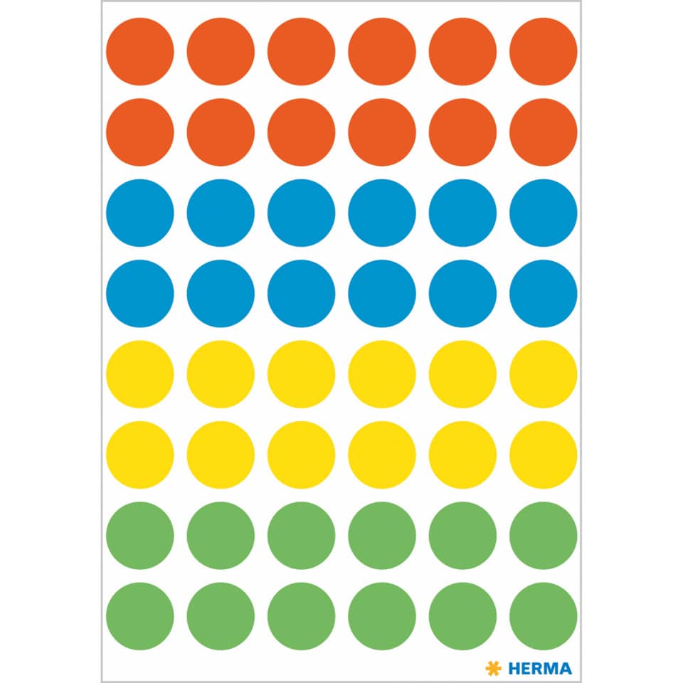 Farbdotten, Dots Muster, Bunte Punkte, Mehrfarbig, Kreisform