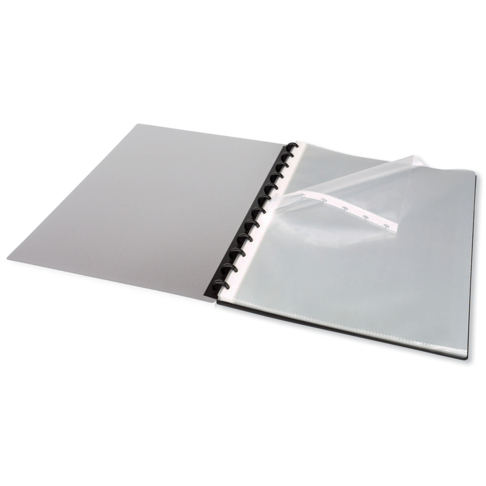 Spiralbindung, Ordner, Klarsichtfolie, A4-Format,  Transparentes Cover