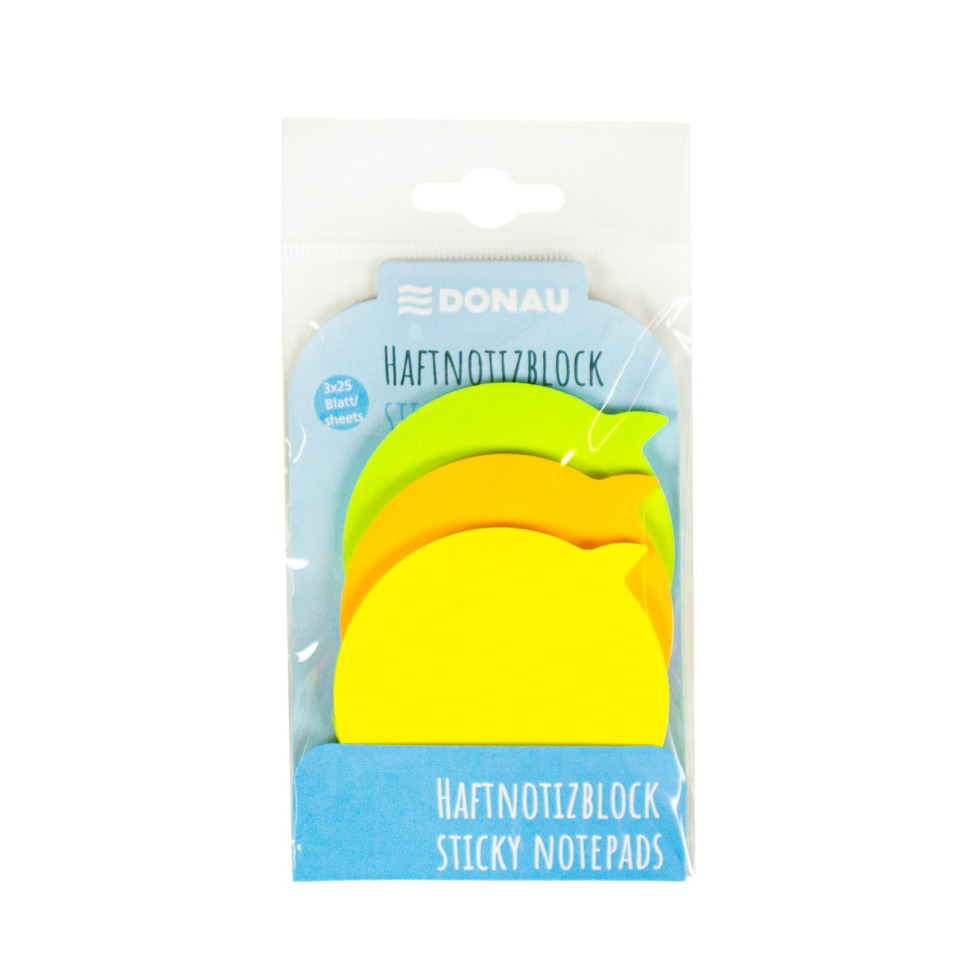 Haftnotizblock, Sticky Notes, Notizblock, Notizzettel, Neonfarben