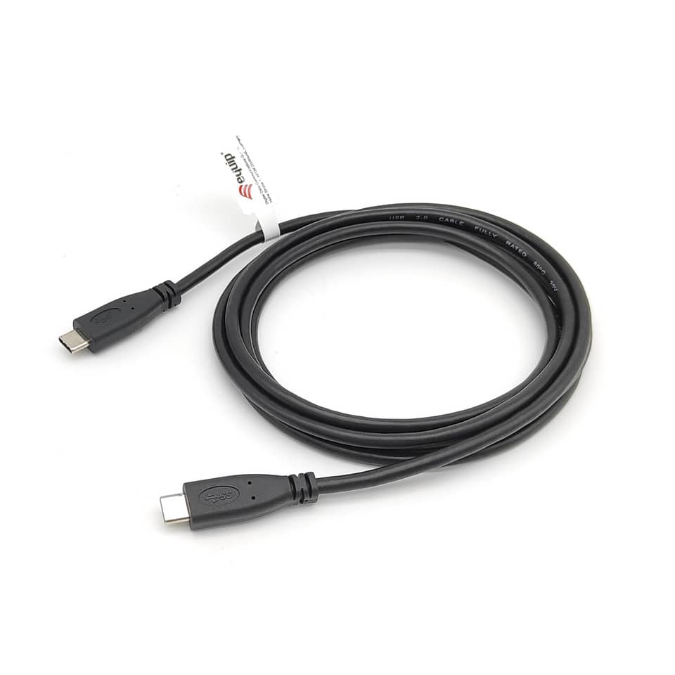 HDMI-kabel, USB-C zu HDMI, Kabel, Gehärtet, Flachkabel