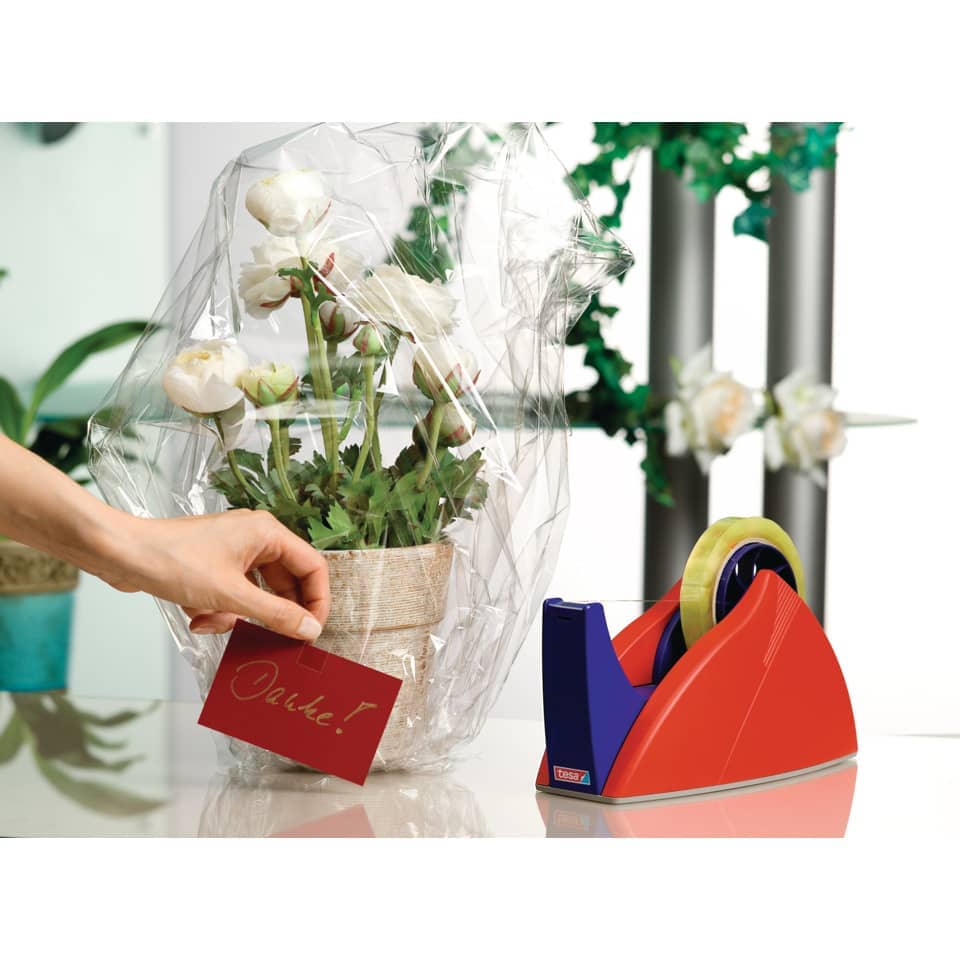 Blumenstrauß, Topfpflanze, Geschenkverpackung, Gesteck, Tape-Klebeband-Abroller