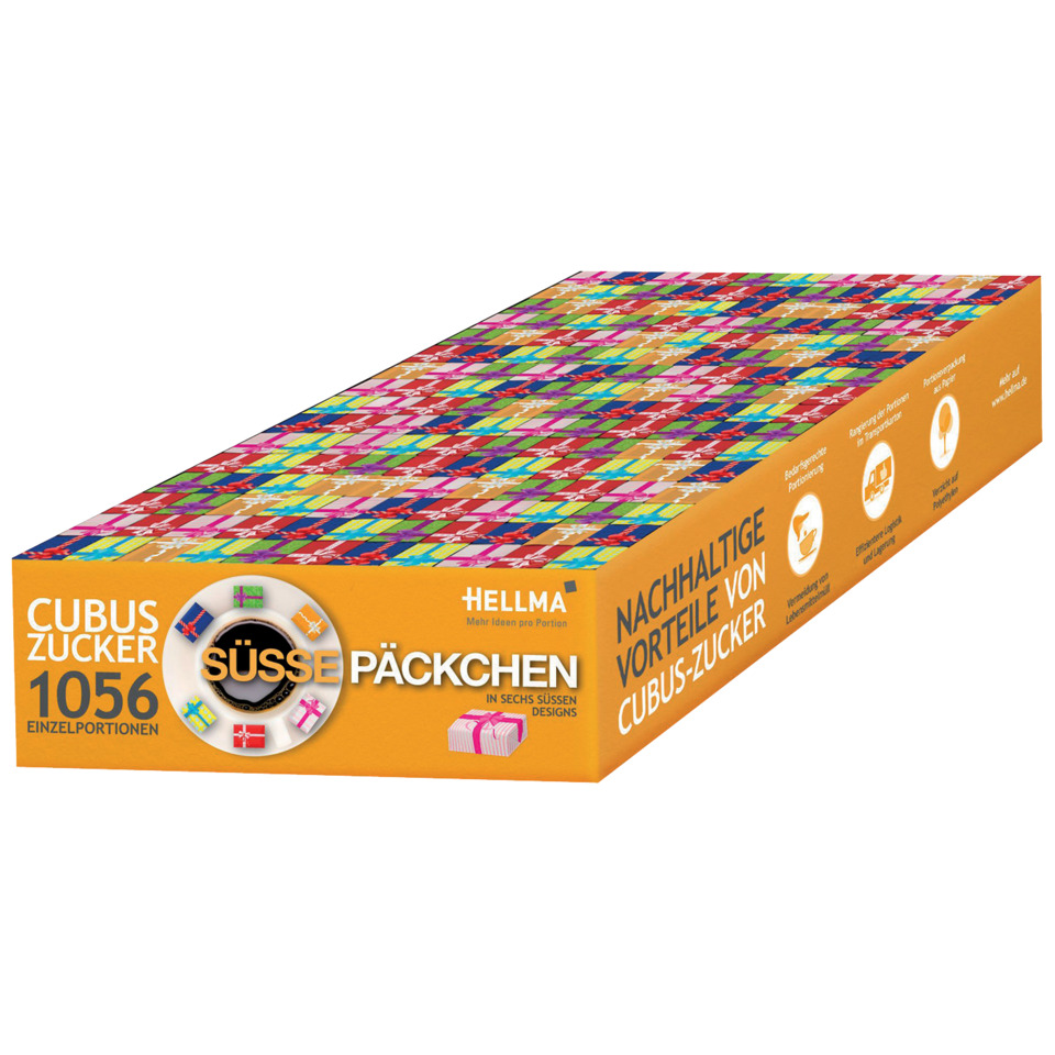 Süße Tropfen, Schmuckverpackung, Präsentverpackung, Päckchen, Zuckerwürfel-Design