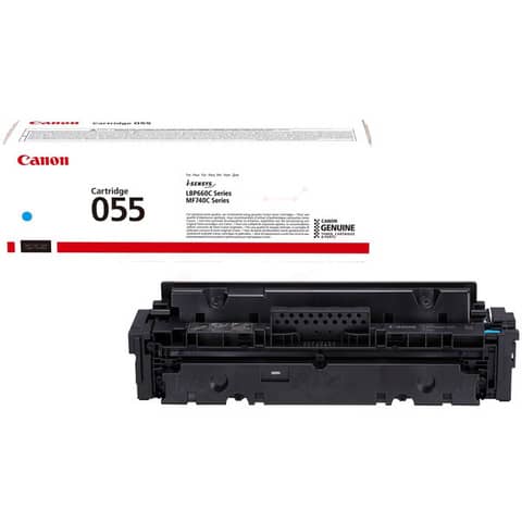 Lasertoner 055 cyan CANON 3015C002