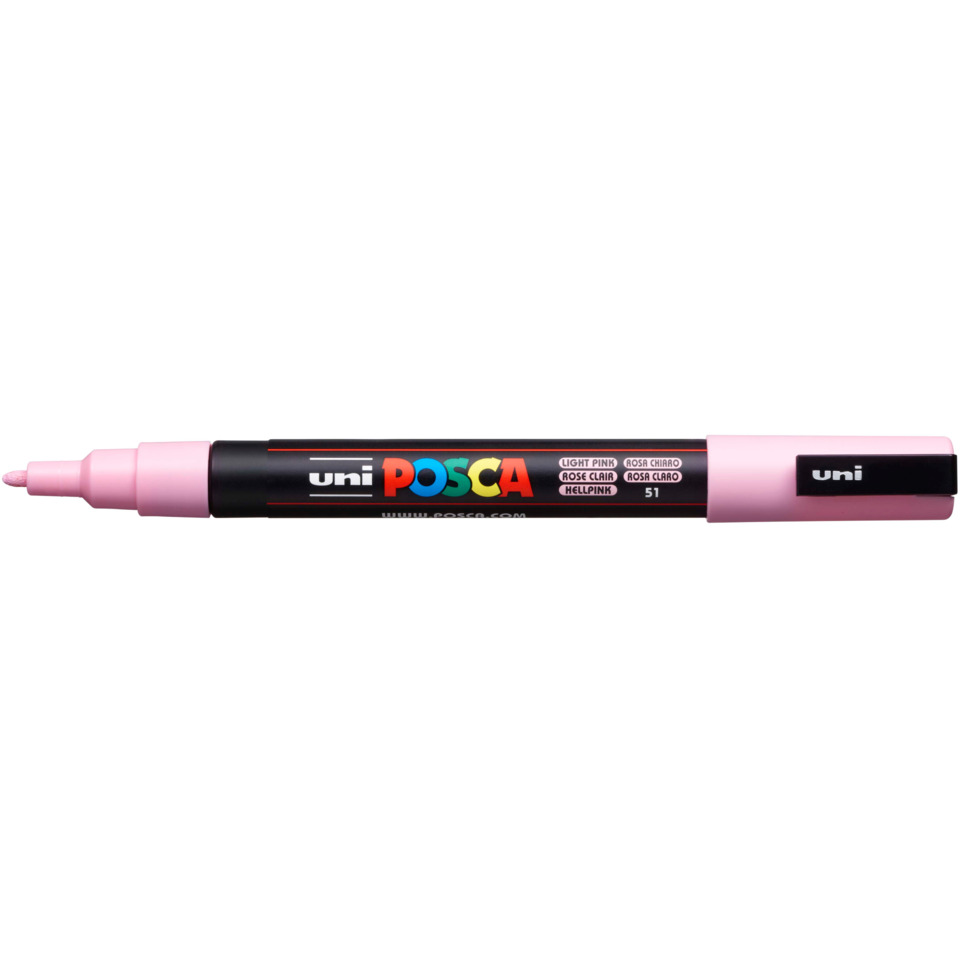 Marker, Permanent marker, Pink marker, Dual-cap, Posca