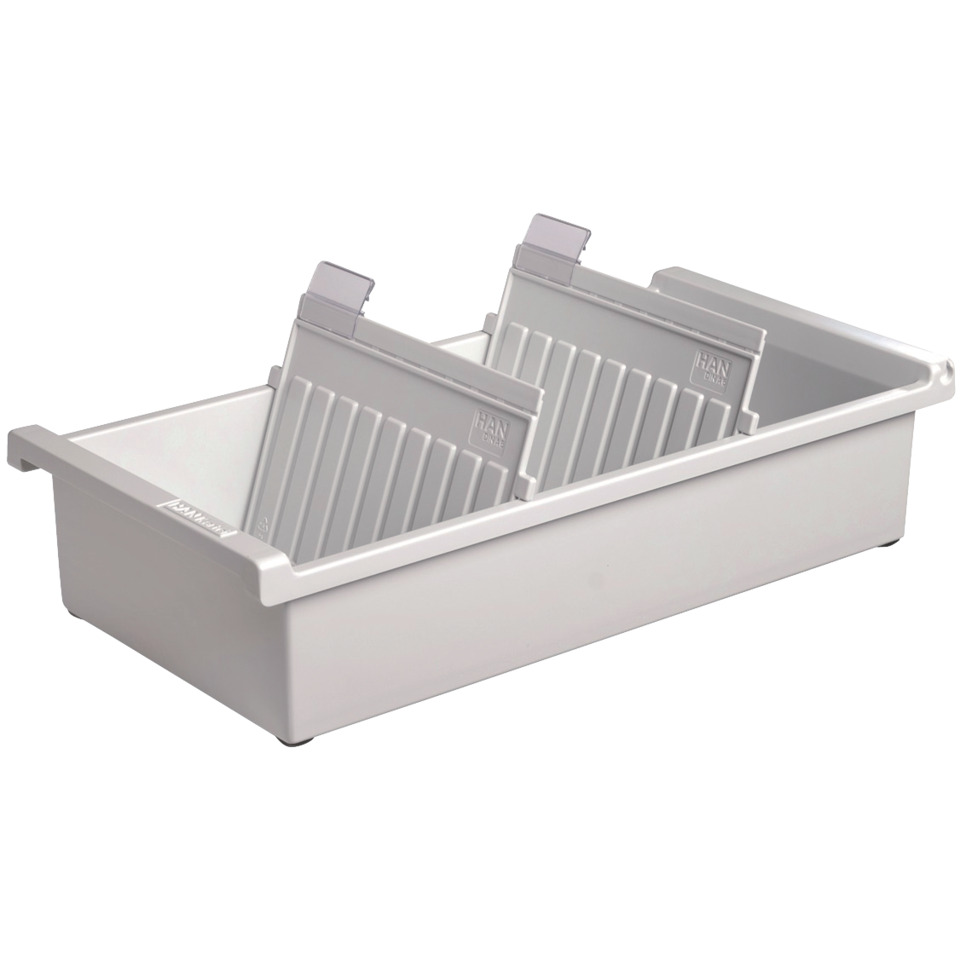 Kühlbox, Kühlbehälter, Aufbewahrungsbox, Schubladenauflage, Griffloch-Design
