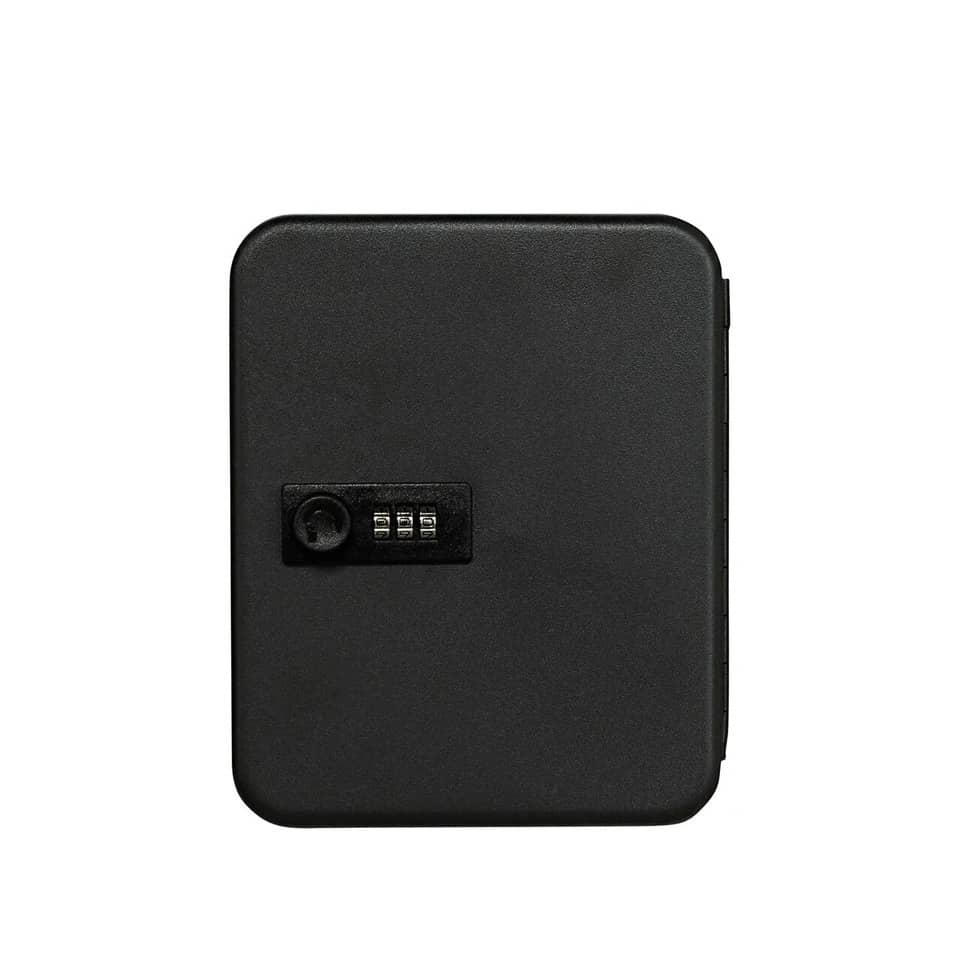 safebox, lock, padlock, black, metallic