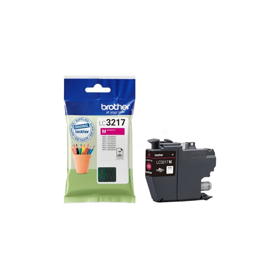 Inkjetpatrone, magenta BROTHER LC3217M