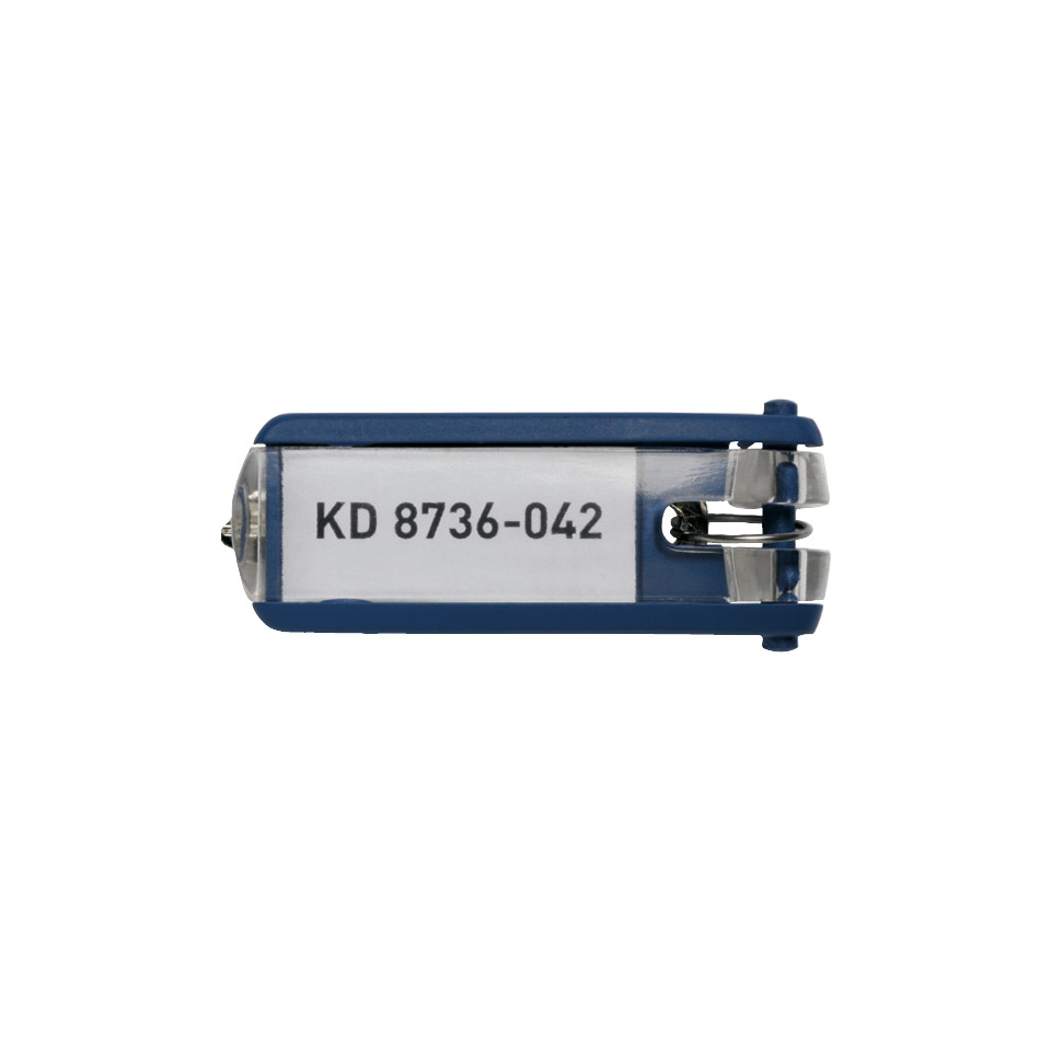 Miniatur, KD 8736-042, Blue Gehäuse, elektronische Komponente, beschriftetes Bauteil