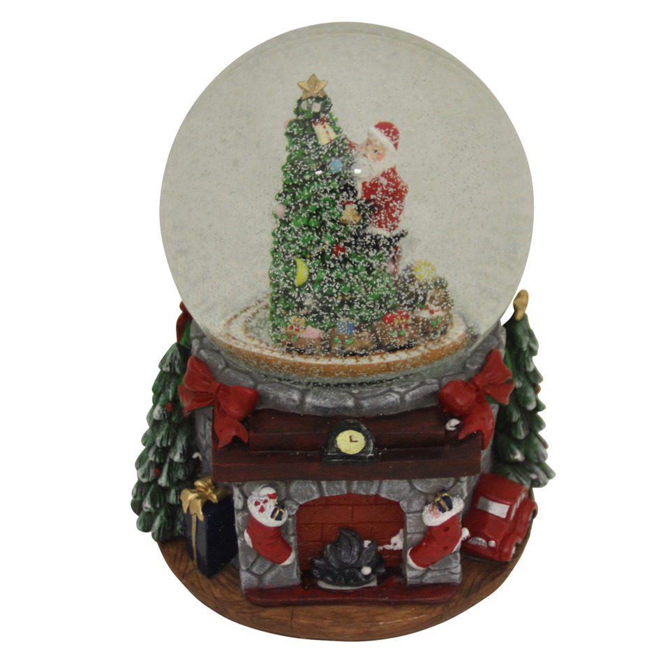 Weihnachtskrippe, Schneekugel, Weihnachtsbaum, Christbaumkugeln, Wohnaccessoire