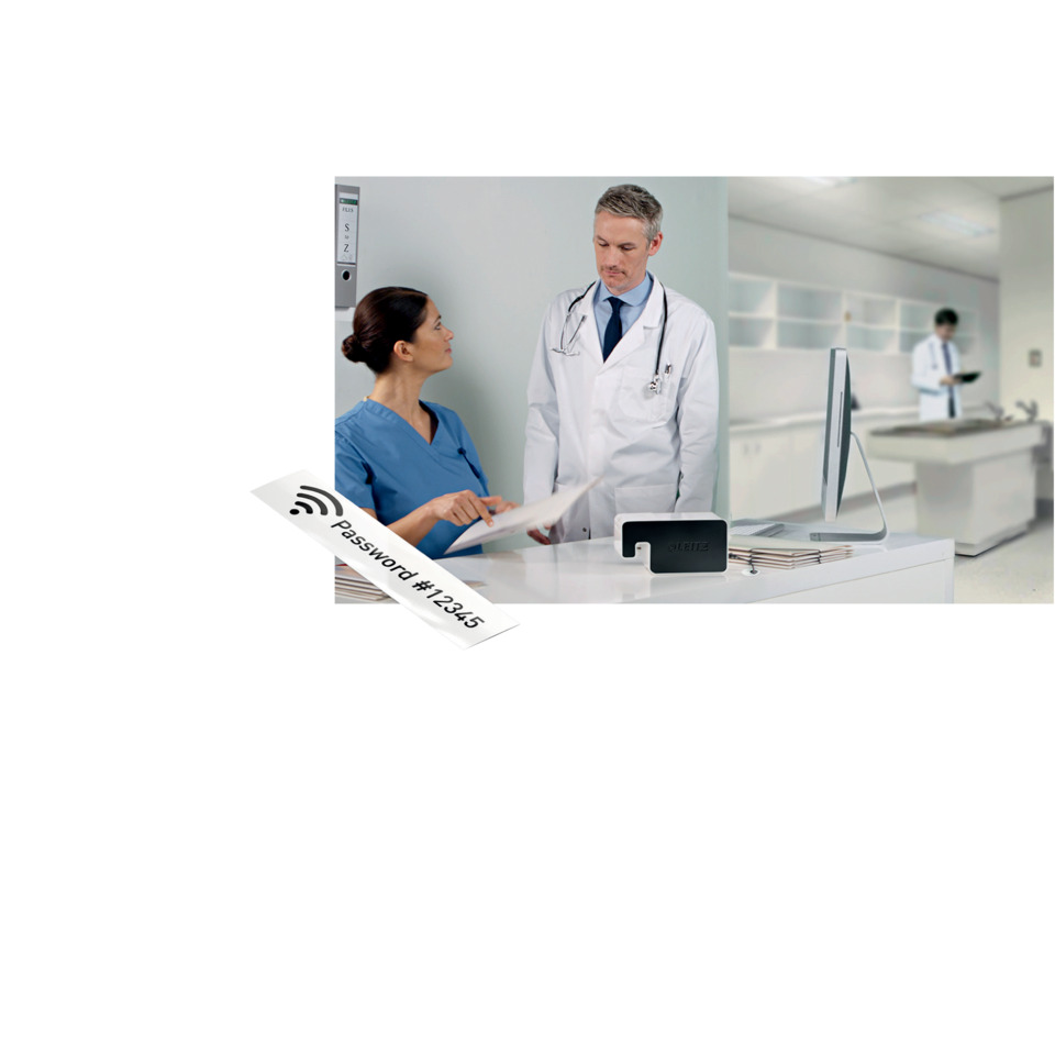 Arzt, medizinisches Personal, Klinik, Rezeption, Schloss/Schlossgerät