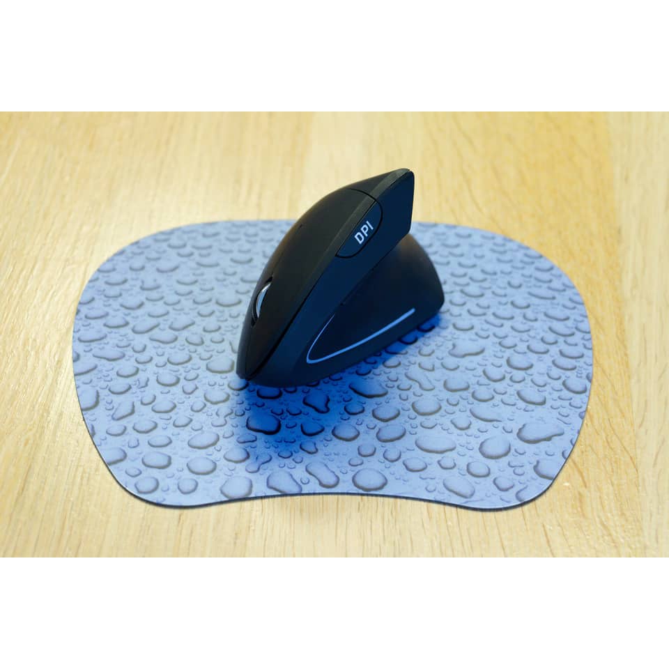 Mausopt, DPI, Scrollrad, Wireless-Maus, Gummi-Platte