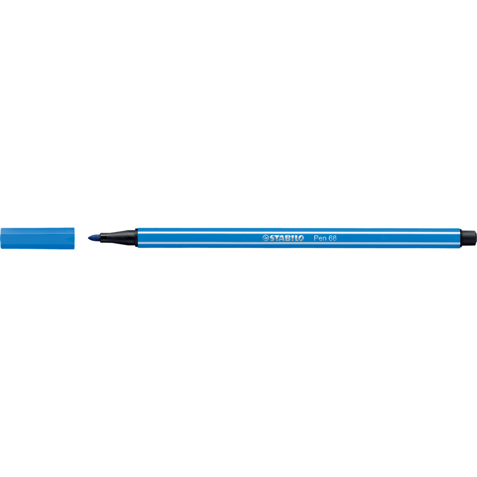 blau, Marker, Stift, Filzstift, STABILO