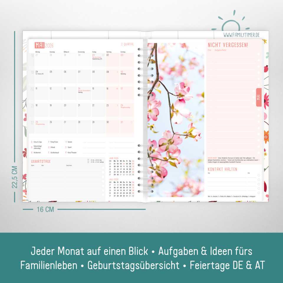 Seite, Text, Kalender