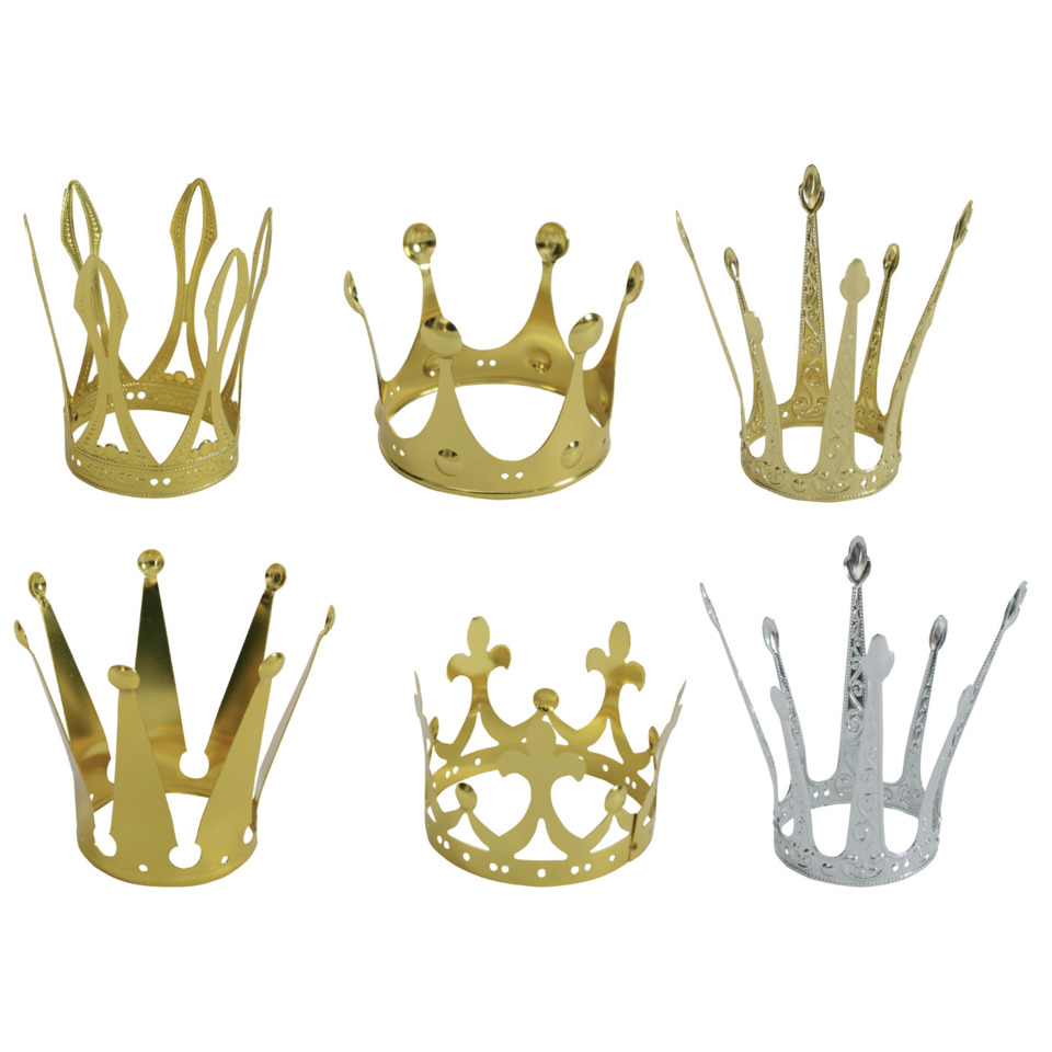 Krone, Kronen, Gold, Metall, Dekoration