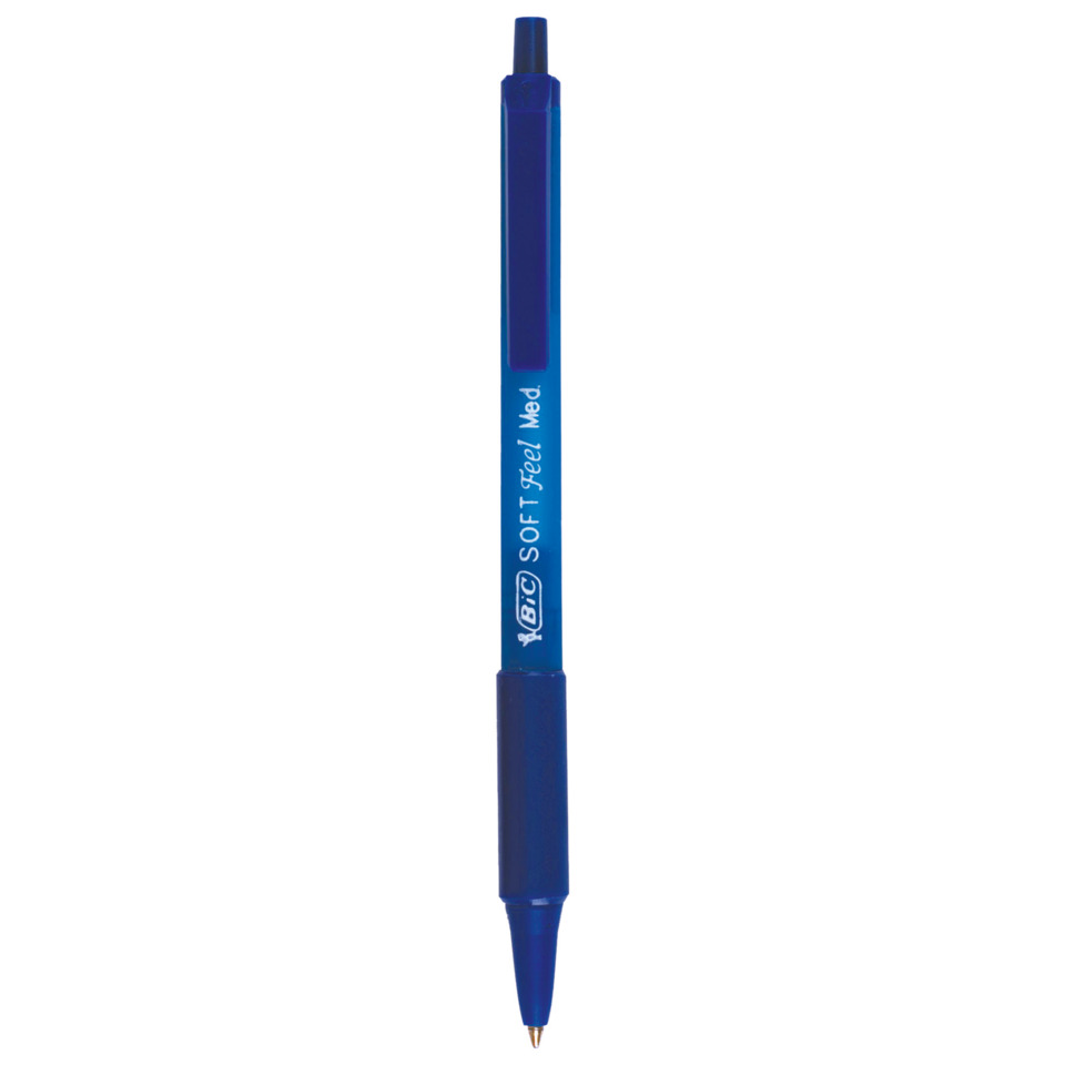 Kugelschreiber, Maßtext, Blau, Gleiter, Soft-Style (Gel)