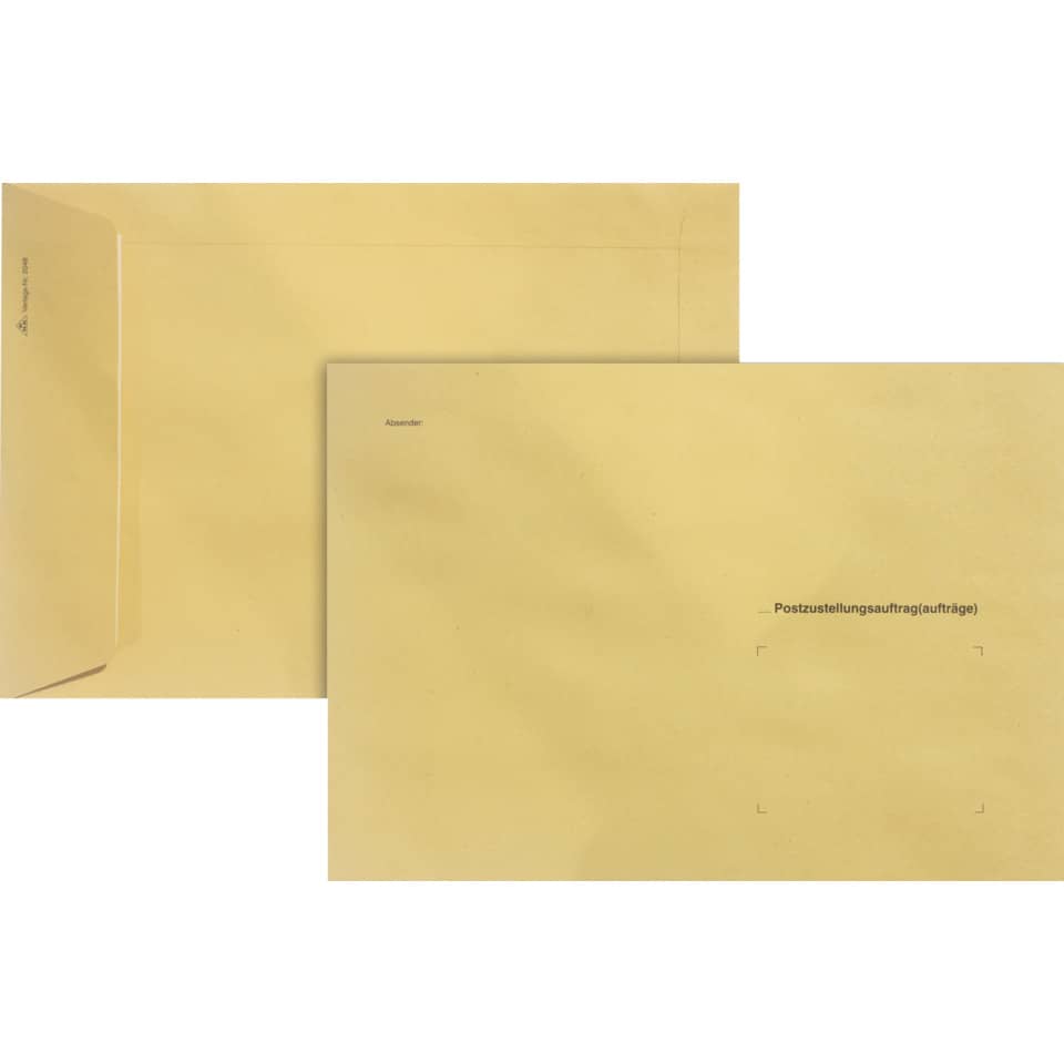 Briefumschläge, Birkenpapier, Postumschlag, Dokumentenmappe, Umschlaggröße