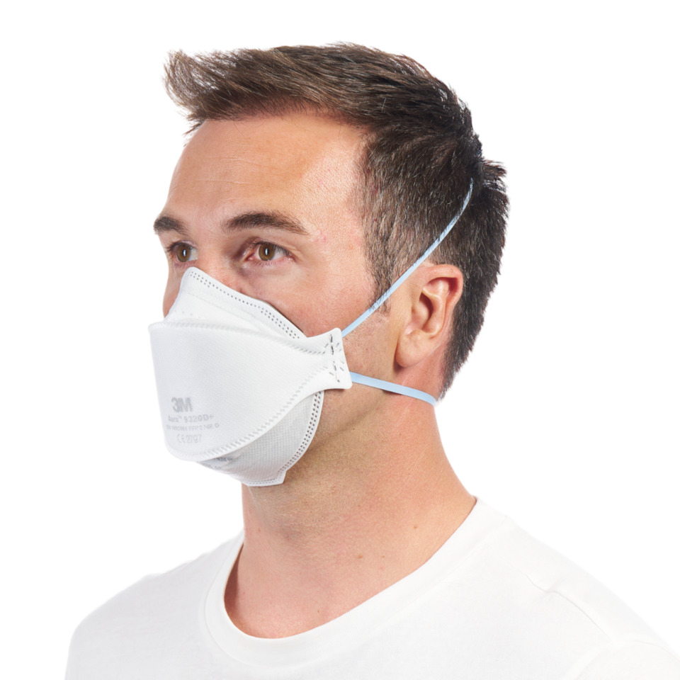 Gesichtsmaske, Mundschutz, FFP2/KN95-ähnlich, Nasen- und Mundschutz, Weiß