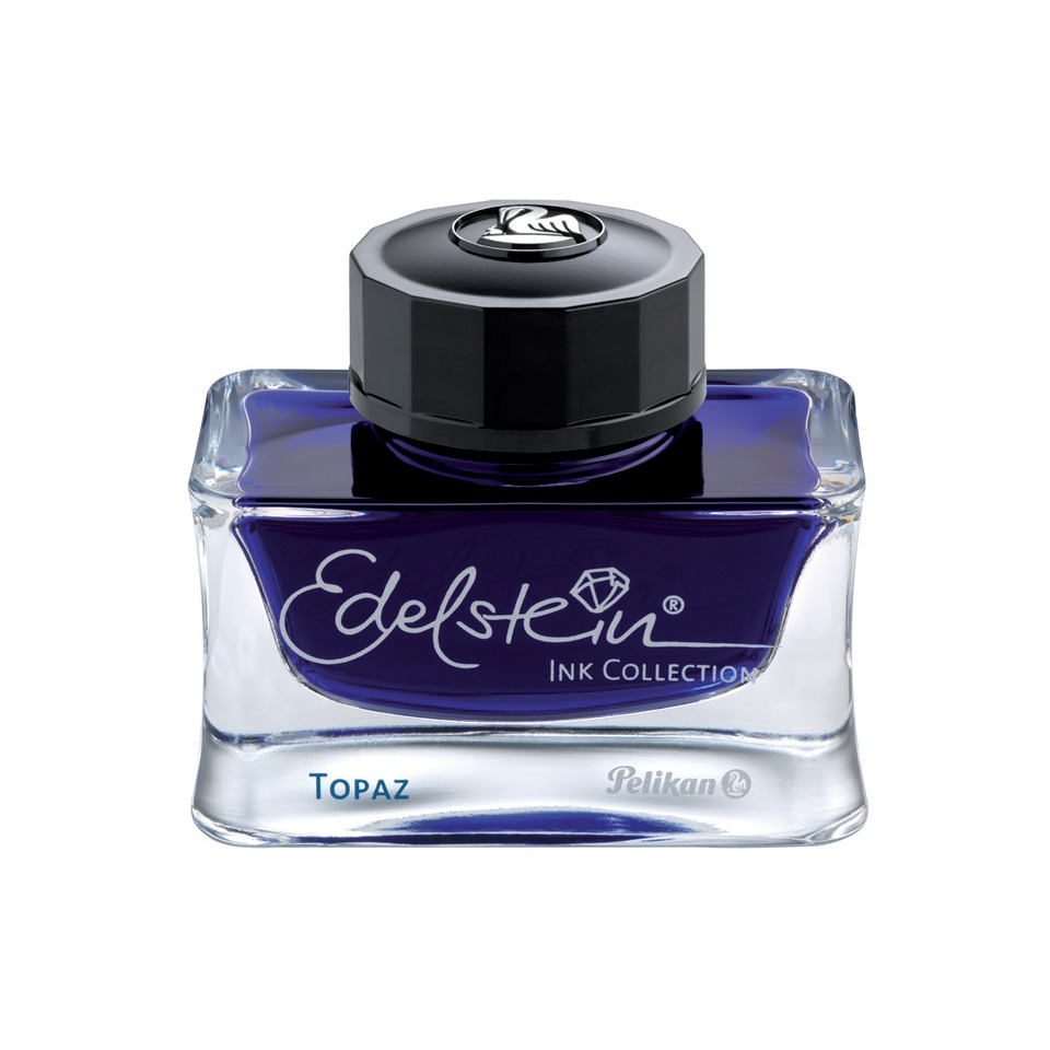 Tintenflasche, Tintenfass, Kalligraphie Tinte, Blauviolett, Pelikan Serie