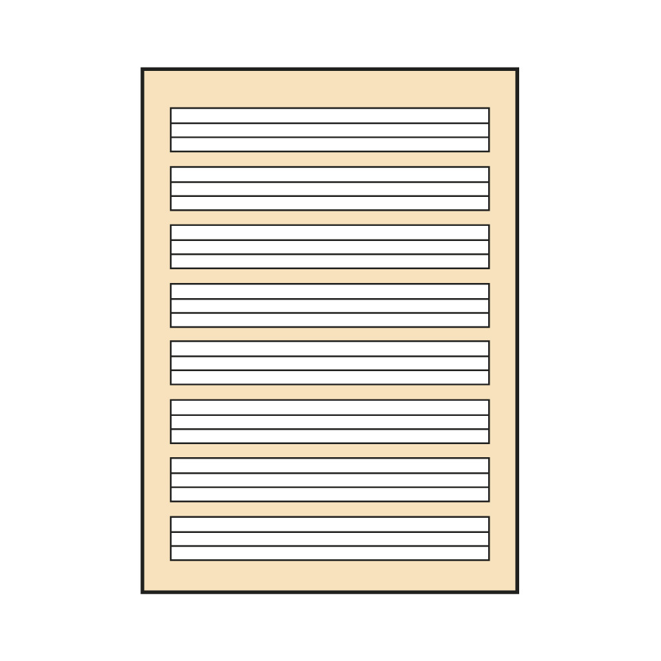 klebeband?, notizblock, linienshirt, post-it?, notizblock mit linien