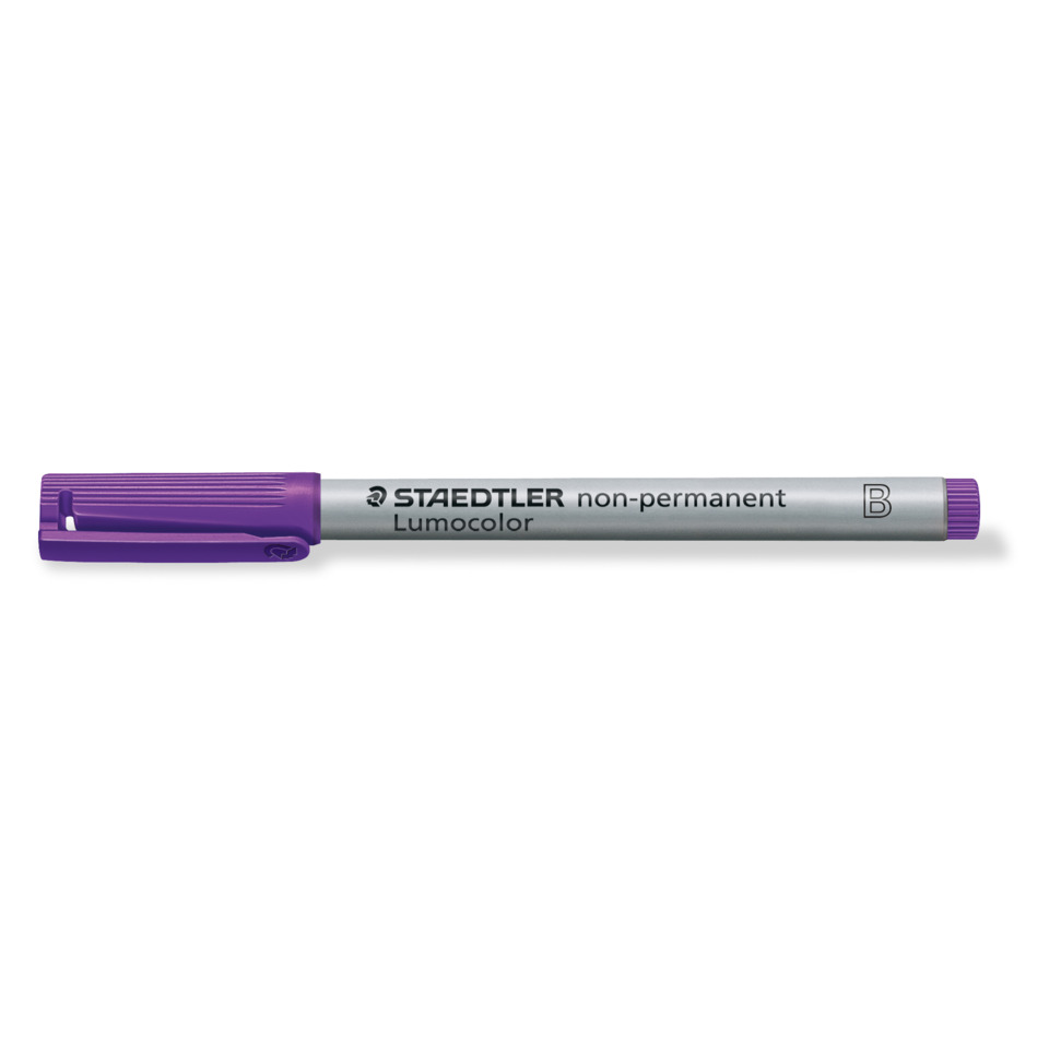 Marker, Permanent marker, Lumocolor, Lila, Stift