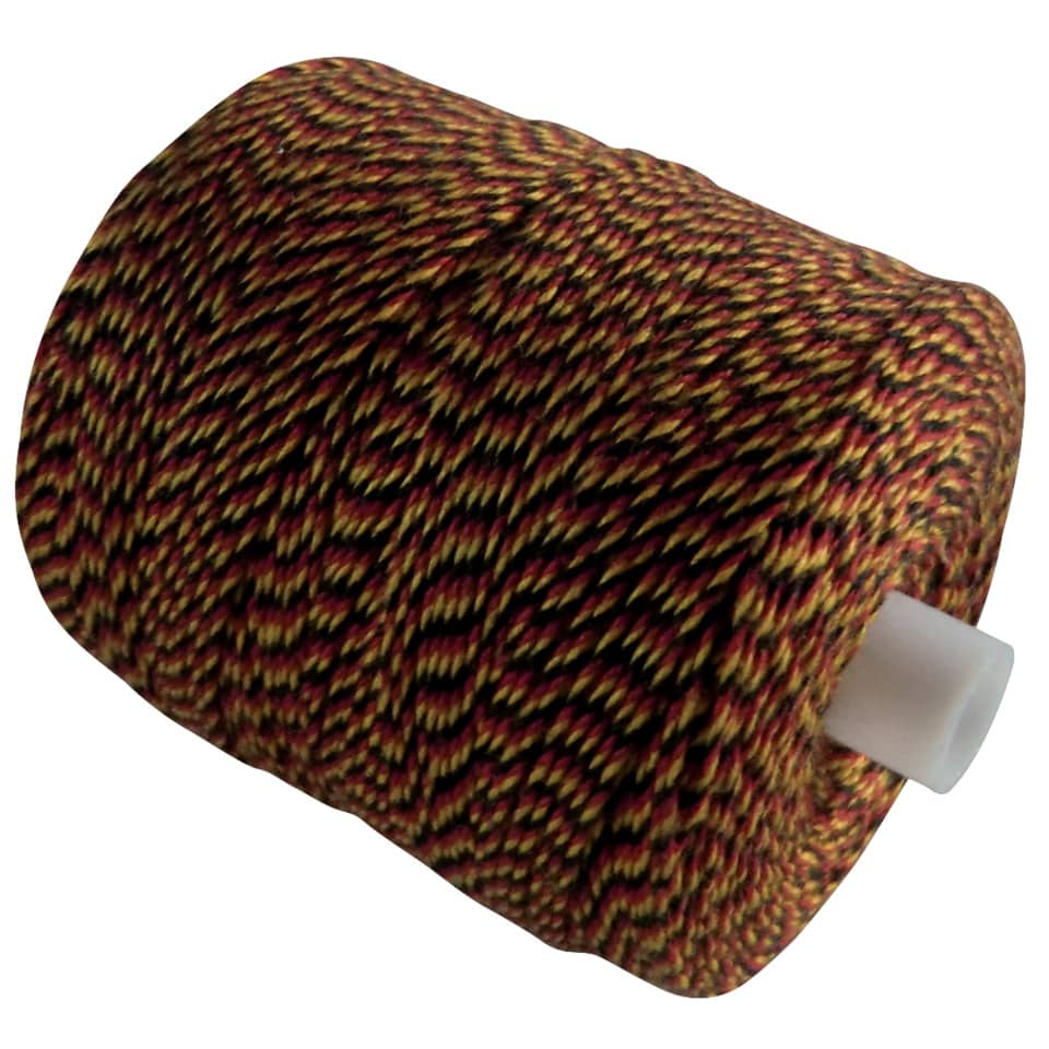 Kordelkabel, Kabelrolle, Kabelwicklung, Kupferfarben, Knit-Pattern
