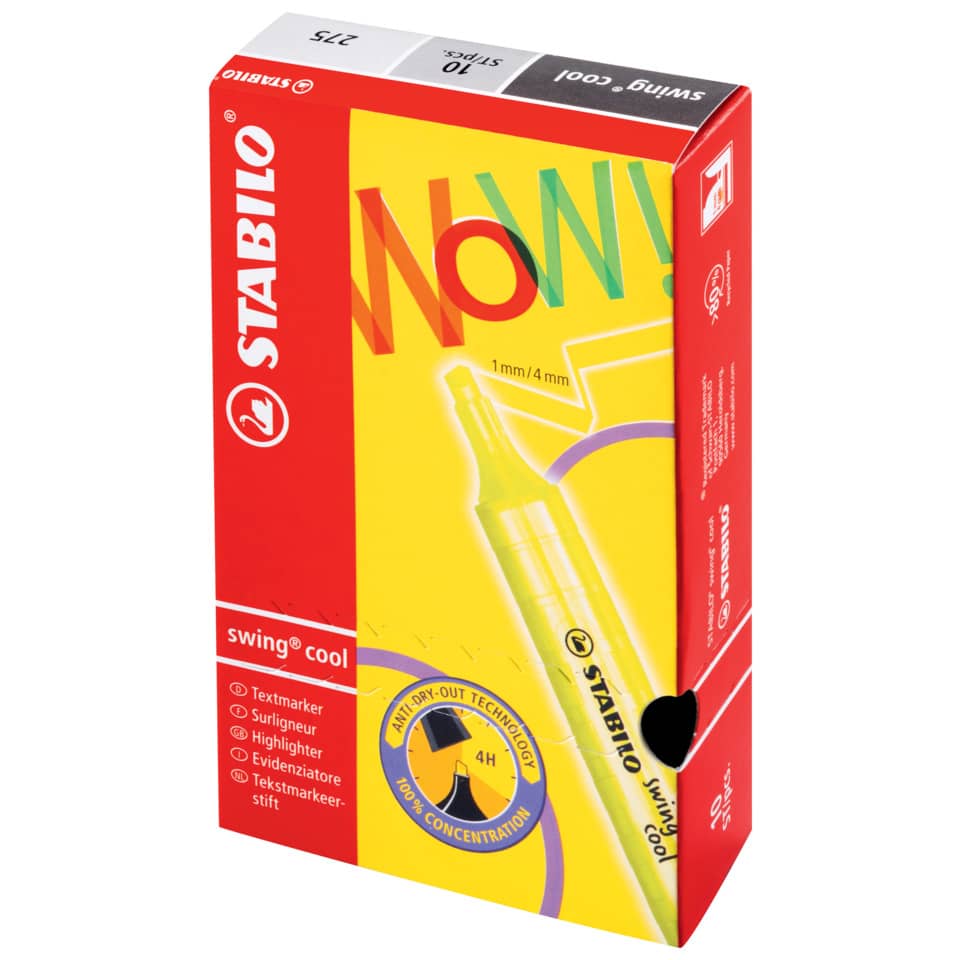 Stabilo, Stabilo Swing Cool, Textmarker, Filzstift, Marker