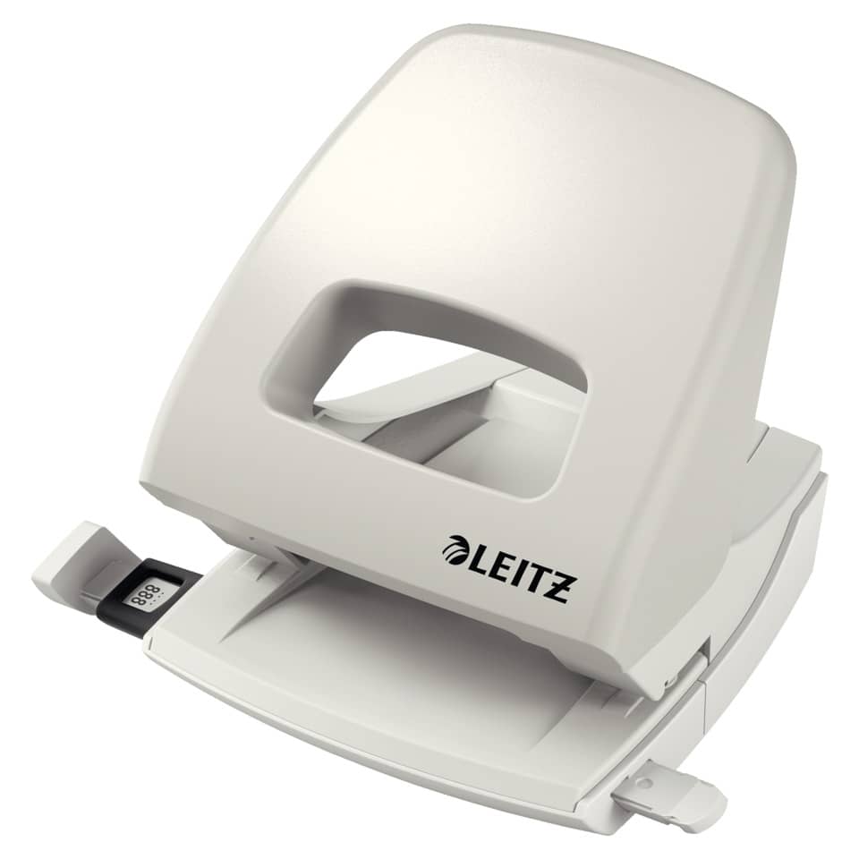 stapler, Bindegerät, Bürobedarf, weißer Kunststoff, Leitz