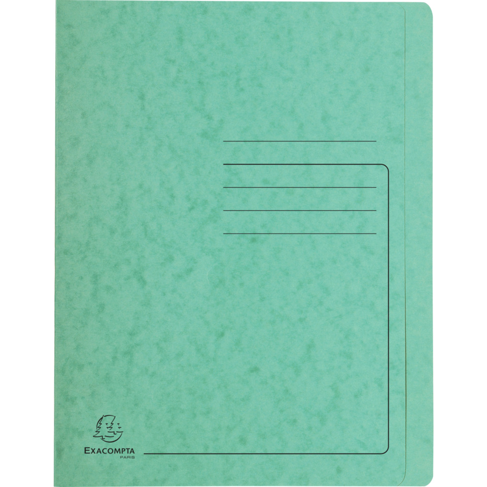 notebook, grün, frontcover, linienseiten, Exacompta