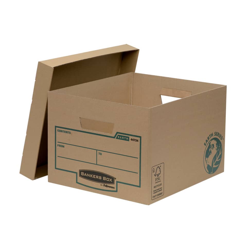 Kartonbox, Versandkarton, Klappbox, Umweltfreundlich, Bankers Box