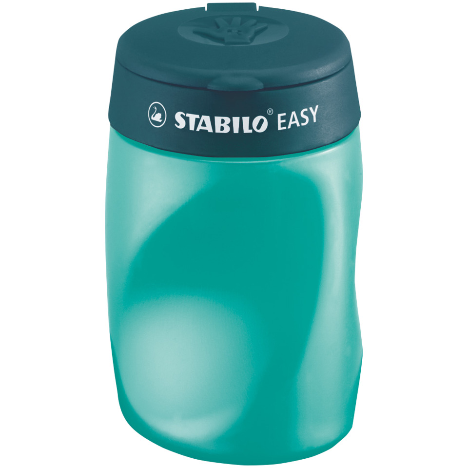 Trinkflasche, Stabilo Easy, Kappe, Teal, Trinkbehälter, Trinkflasche, Stillverschluss, Grün, Kunststoff, Stapelbar