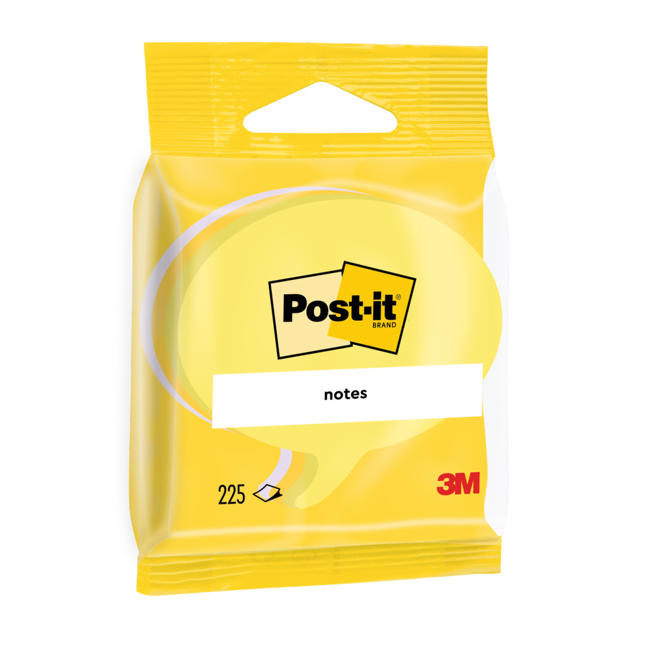 Post-it Notizen, Gelb, Haftnotizen, Notizpapier, 225 Blätter