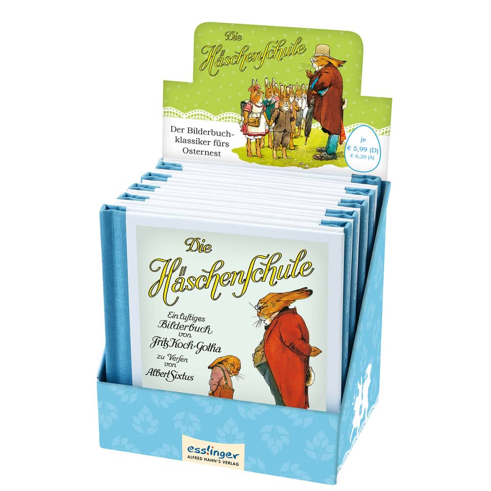 Kinderbuch, Bilderbuch, Hasenschule, Ostern, Hardcover oder Softcover