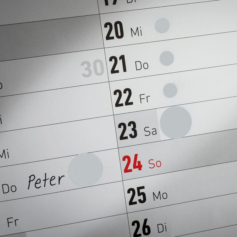 Kalender, Datum, Wochentage, Monat, Peter