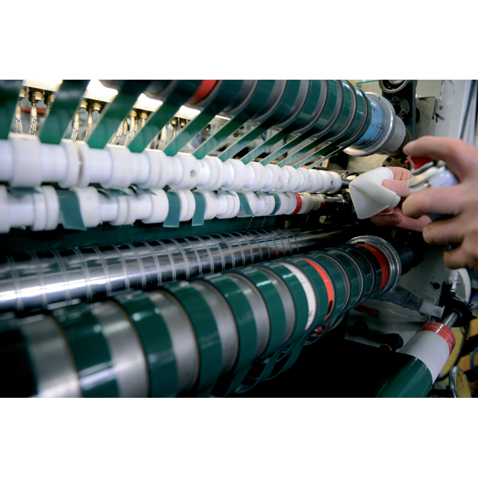 Textilmaschinen, Spinnmaschine, Rollen, weiße Bauteile, Handwerkzeug