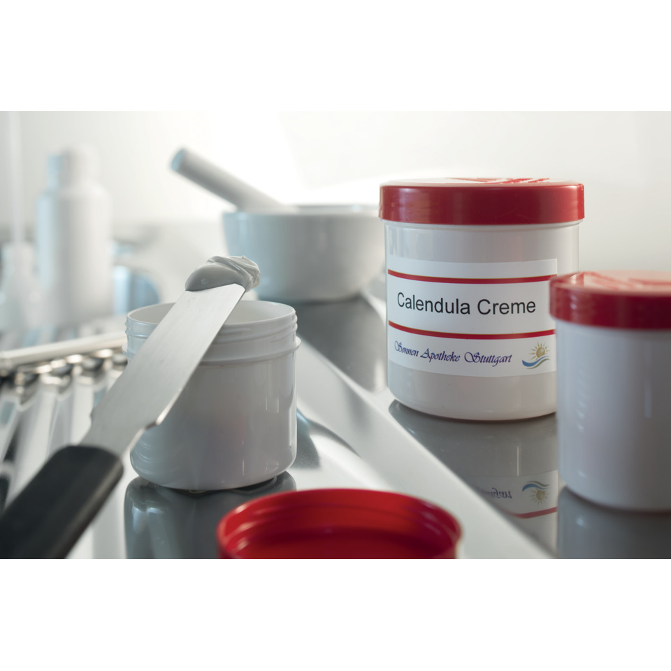 Calendula Creme, Cream Jar, Cosmetic Tub, Medizinische Creme, Salbe