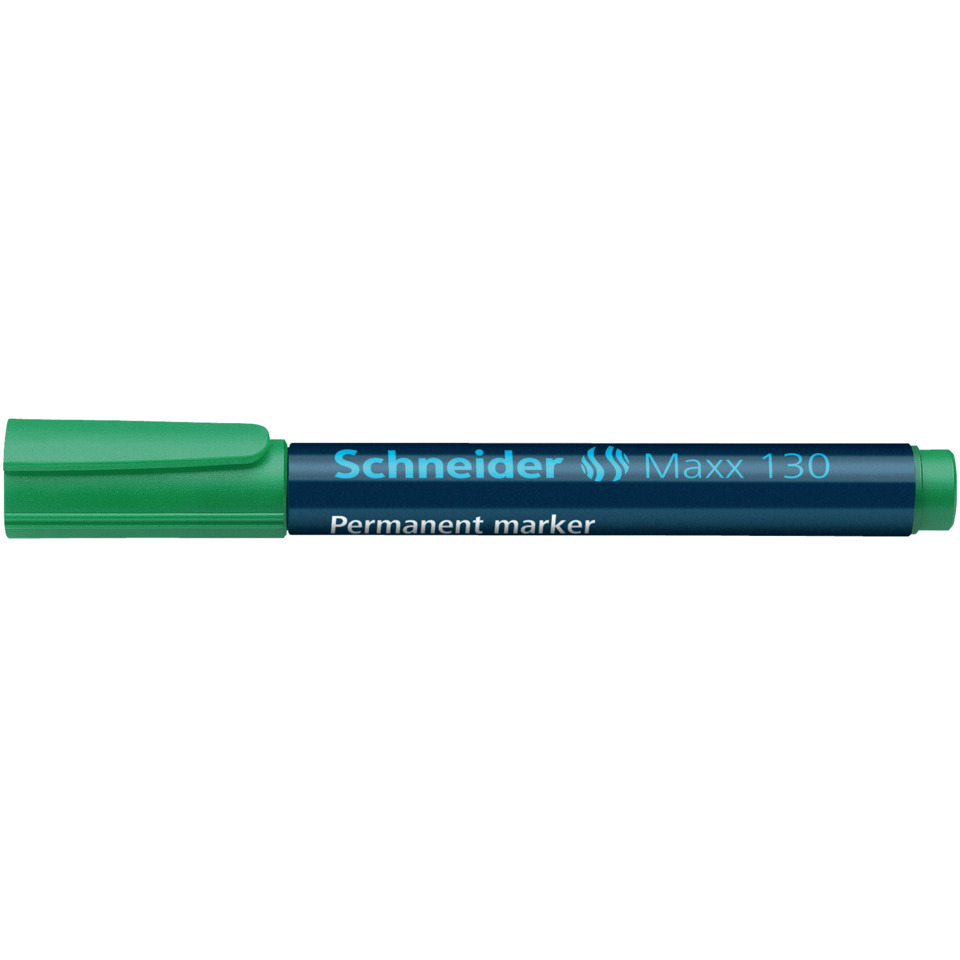 Permanent marker, Marker, Schneider, Maxx 130, grüne Kappe