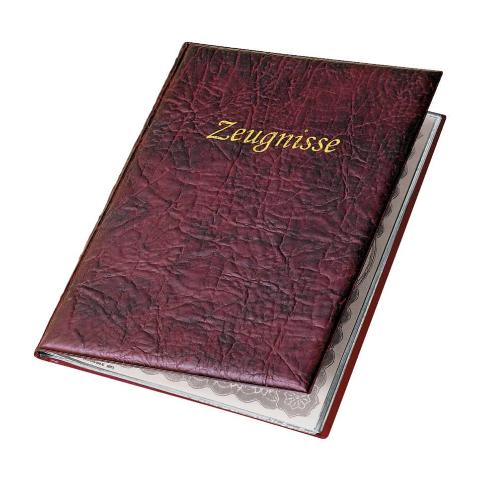 Notizbuch, Leder, Rot, geprägt, Zugriffe