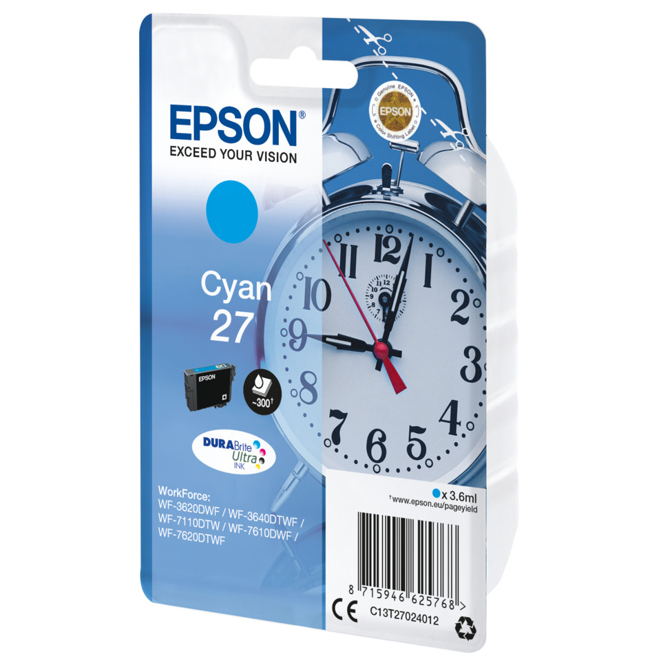 Cyan, Tinte, Tintenpatrone, Epson, Druckertinte, Tintenpatrone, Epson, Cyan, Tintenbehälter, Druckertinte