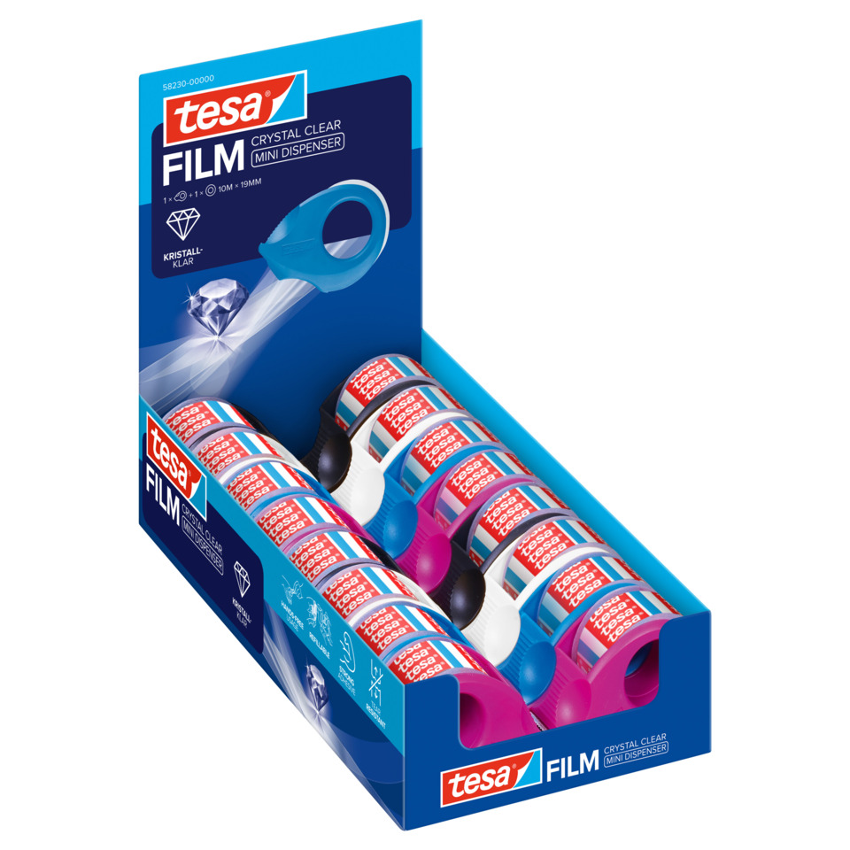 dispensing, Klebeband, Film, glossy, Mini-Dispenser