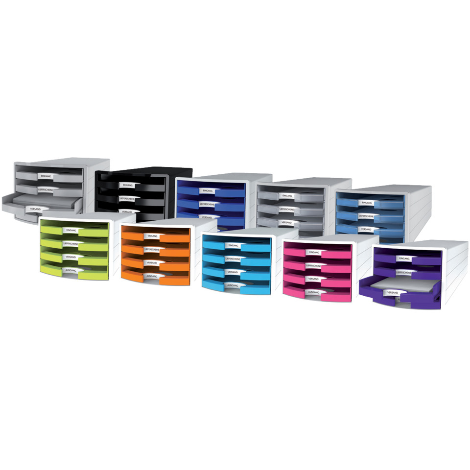 diverse Farbdrucke, Schubladeneinleger, Ablageeinheit, Organizer, Schubladenbox
